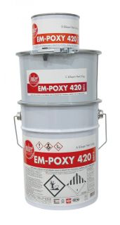 EM-POXY 420 Epoksi reçine, sertleştirici ve dolgudan oluşan ankraj harcı